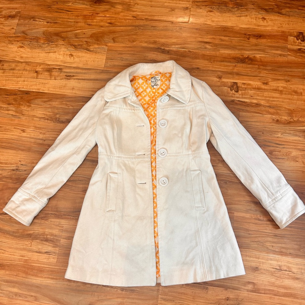 Women's Cream Coat